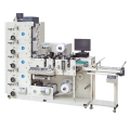 High Efficiency With IR &UV Heating Label Paper Flexo Printing Machine